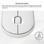 Rato Óptico Bluetooth Sem Fios Silencioso Logitech Pebble Forma de Calçada, Fino, 3 Teclas, 1000 DPI, Alcance Sem Fios: 10m