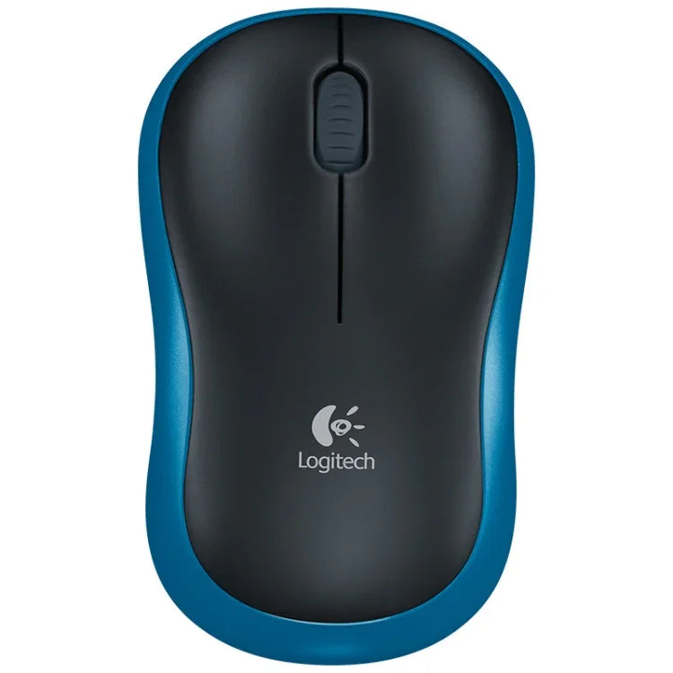 Rato Óptico Sem Fios Logitech M185 2.4GHz, 3 Teclas, 1000 DPI, Alcance Sem Fios: 10m