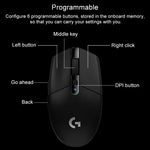 Rato Gaming Sem Fios Logitech G304 LIGHTSPEED com Sensor HERO, 12000 DPI, 6 Botões Programáveis