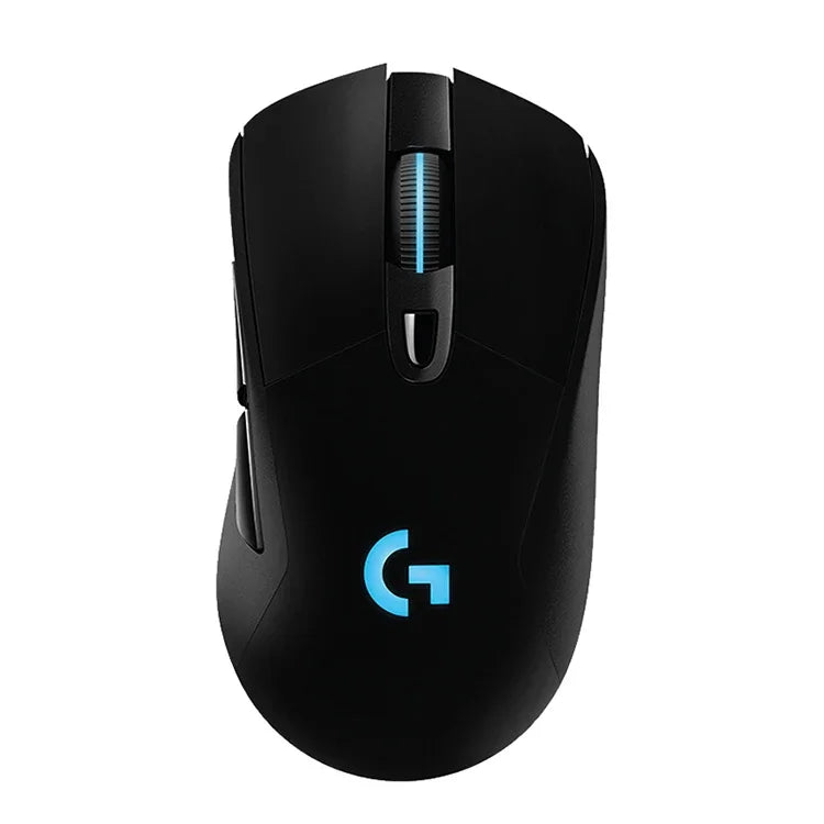 Logitech G703 LIGHTSPEED 16000 DPI 6 Botões Programáveis Sensor HERO 16K Iluminação RGB Rato Óptico Gaming Sem Fios