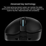 Logitech G703 LIGHTSPEED 16000 DPI 6 Botões Programáveis Sensor HERO 16K Iluminação RGB Rato Óptico Gaming Sem Fios