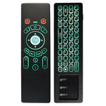 T6 Versão com Luzes Coloridas, Rato Aéreo 2.4GHz Sem Fios, Comando Remoto com Touchpad e Aprendizagem IR para PC, Android TV Box / Smart TV, Dispositivos Multimédia, T6