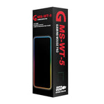 Tapete de Rato Iluminado com Padrão Monstro para Computador, Tamanho: 35 x 25 x 0,4 cm, 35 x 25 x 0,4 cm