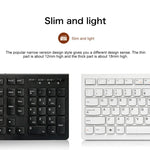 Lenovo K5819 Teclado com Fio Ultra-fino Simples para Escritório, K5819 (Preto)