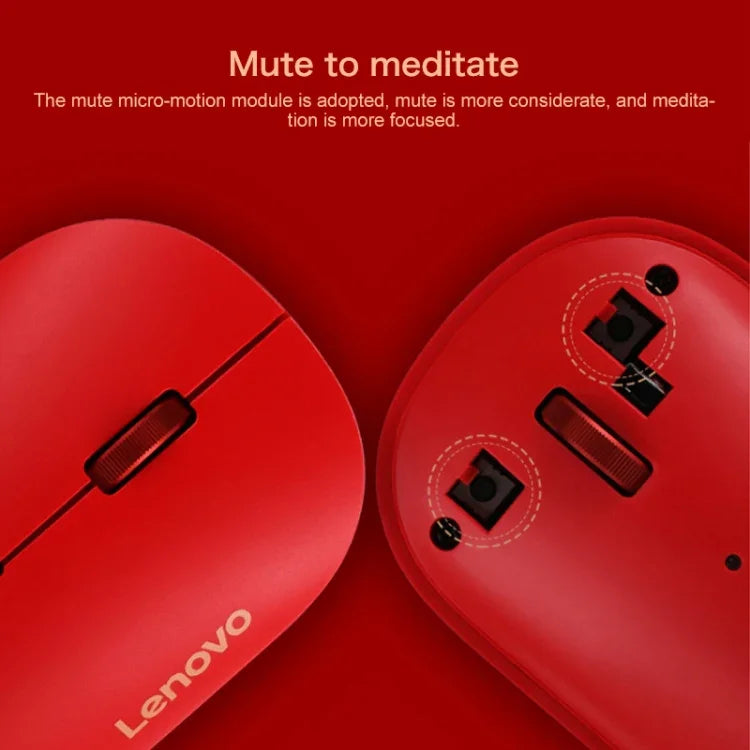 Lenovo Air Handle Rato Sem Fios Leve Portátil e Mudo, Versão Blessing, Rato Sem Fios, Versão Blessing