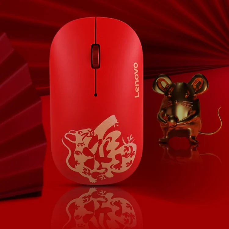 Lenovo Air Handle Rato Sem Fios Leve Portátil e Mudo, Versão Blessing, Rato Sem Fios, Versão Blessing
