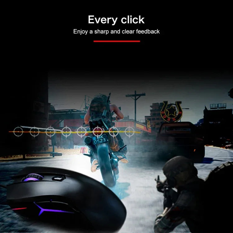 Lenovo HEADSHOT Rato de Jogo com Fio Gaming Engine, HEADSHOT