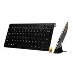 KM-909 Teclado Multimédia Sem Fios 2.4GHz + Conjunto de Rato Caneta Óptico Sem Fios com Receptor USB para Computador PC Portátil, Entrega de Cor Aleatória do Rato Caneta, Teclado KM-909 + Rato Caneta (Branco), Teclado KM-909 + Rato Caneta (Preto)