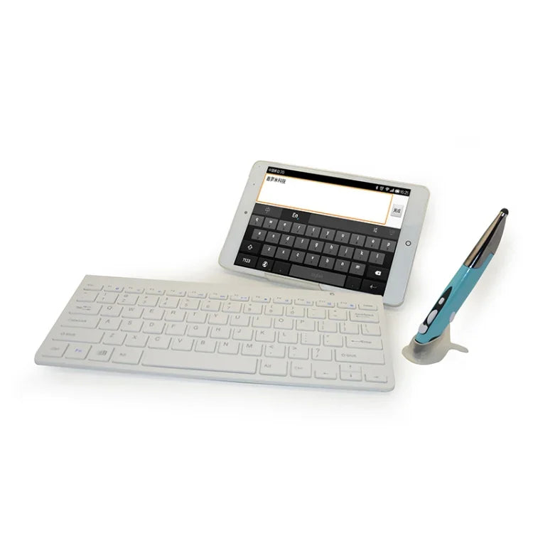 KM-909 Teclado Multimédia Sem Fios 2.4GHz + Conjunto de Rato Caneta Óptico Sem Fios com Receptor USB para Computador PC Portátil, Entrega de Cor Aleatória do Rato Caneta, Teclado KM-909 + Rato Caneta (Branco), Teclado KM-909 + Rato Caneta (Preto)