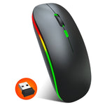 HXSJ M40 Rato Sem Fios Silencioso Colorido 2.4G com 4 Teclas