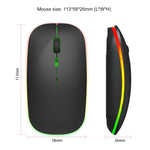 HXSJ M40 Rato Sem Fios Silencioso Colorido 2.4G com 4 Teclas