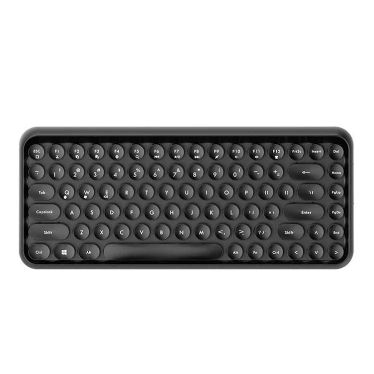 Ajazz 308I Teclado Sem Fios para Tablet, Telemóvel, Computador, Escritório e Casa, Preto