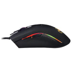 HXSJ A869 Rato Óptico com Fio para Jogos 7 Teclas 3200 DPI Ajustável com Iluminação Colorida, A869
