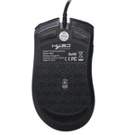 HXSJ A869 Rato Óptico com Fio para Jogos 7 Teclas 3200 DPI Ajustável com Iluminação Colorida, A869