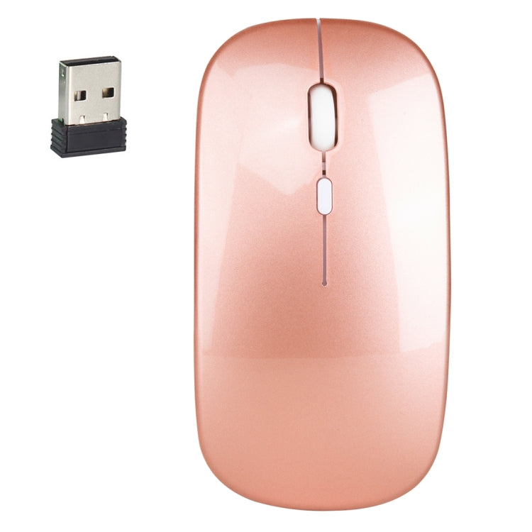 HXSJ M80 2.4GHz Wireless 1600DPI Three-speed Adjustable Optical Mute Mouse, Silver, White, Black, Grey, Gold, Rose Gold