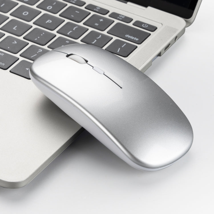 HXSJ M80 2.4GHz Wireless 1600DPI Three-speed Adjustable Optical Mute Mouse, Silver, White, Black, Grey, Gold, Rose Gold