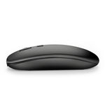 HXSJ M80 2.4GHz Wireless 1600DPI Three-speed Adjustable Optical Mute Mouse, Silver, White, Black, Grey, Gold, Rose Gold