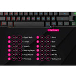 Teclado Gaming com Teclas Flutuantes iMICE AK-600 com Iluminação LED USB com Teclas Luminosas (Preto)