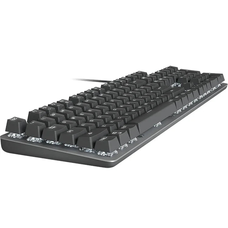 Teclado Mecânico com Fios Logitech K845 com Interruptores CHERRY Blue Axis e Retroiluminação, Comprimento do Cabo: 1,8m, CHERRY Blue Axis