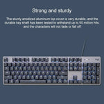 Teclado Mecânico com Fios Logitech K845 com Interruptores CHERRY Blue Axis e Retroiluminação, Comprimento do Cabo: 1,8m, CHERRY Blue Axis