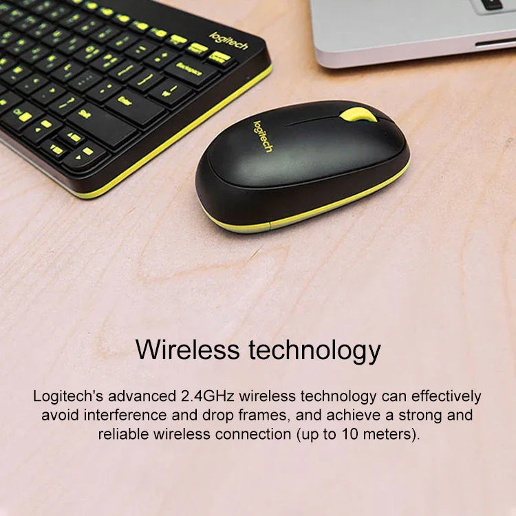 Logitech MK240 Conjunto de Teclado e Rato Nano Sem Fios
