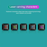 Kit Teclado Gaming com Fios SHIPADOO D620 com 104 Teclas e Retroiluminação RGB Colorida Estilhaçada para Portátil, PC