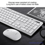 Conjunto Teclado e Rato Silencioso Sem Fios para Escritório e Negócios YINDIAO V3 Max