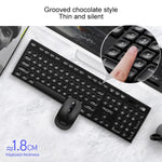 Conjunto Teclado e Rato Silencioso Sem Fios para Escritório e Negócios YINDIAO V3 Max