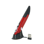 Rato Óptico Pen Mouse Sem Fios USB 2.4G com Receptor Ajustável 1600 DPI para Computador PC Portátil Desenho Ensino PR-03, Pen Mouse PR-03 (Vermelho), Pen Mouse PR-03 (Azul), Pen Mouse PR-03 (Cinza)
