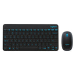 Conjunto Teclado e Rato Sem Fios Logitech MK245 Nano