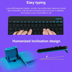 Conjunto Teclado e Rato Sem Fios Logitech MK245 Nano