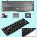 Conjunto Teclado e Rato com Fios Logitech MK200