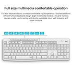Conjunto Teclado e Rato Sem Fios Silencioso USB Logitech MK295