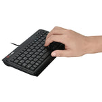 Teclado Multimédia Mini com Fios MC Saite MC-8017 com 78 Teclas, MC-8017