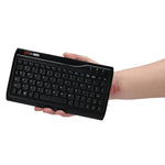 Teclado Multimédia Mini com Fios MC Saite MC-8017 com 78 Teclas, MC-8017