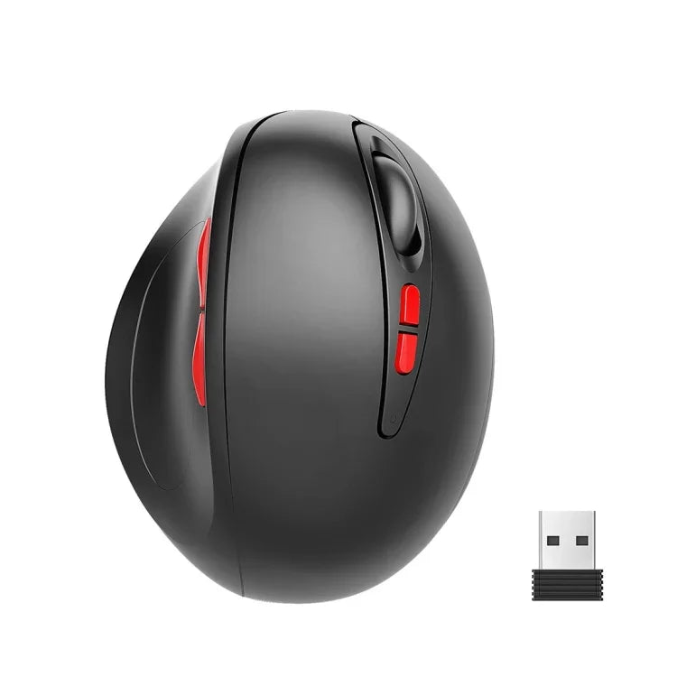 HXSJ T33 Rato Óptico Ergonómico Sem Fios 2.4GHz para Portátil