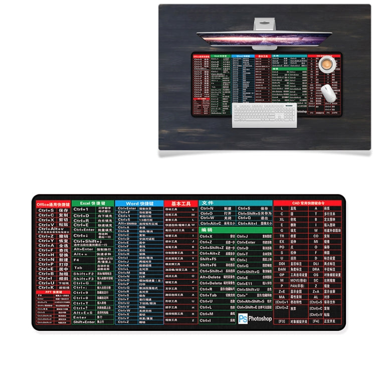 YINDIAO Grande Tapete de Borracha para Rato Antiderrapante para Jogos e Escritório, Tamanho: 800x300mm (Universo), KB7660A, KB7660C, KB7660D, KB7660E, KB7660F