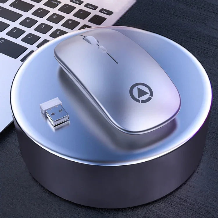 YINDIAO A2 Rato Sem Fios Silencioso, 2.4GHz, 1600DPI, 3 Modos Ajustáveis, Alimentado a Pilhas, Versão a Pilhas