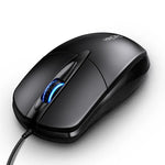 YINDIAO G2 Rato Empresarial com Fios, 1000DPI, 3 Teclas, Luz RGB
