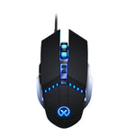 GM20 Rato para Jogos com Fios, 3200DPI, 4 Modos Ajustáveis, 7 Teclas, Luz RGB, GM20 Preto, GM20 Branco