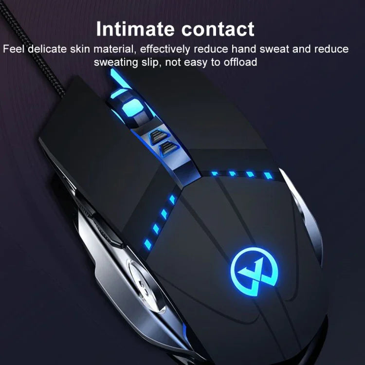 GM20 Rato para Jogos com Fios, 3200DPI, 4 Modos Ajustáveis, 7 Teclas, Luz RGB, GM20 Preto, GM20 Branco