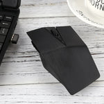 Rato Óptico Sem Fios USB 2.4GHz com Receptor, 1200 DPI Ajustável para Computador PC Portátil
