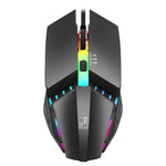 ZGB K3 Rato para Jogos com Fios USB RGB Streamer