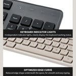 Conjunto Original Xiaomi Teclado + Rato Sem Fios 2.4GHz para Portátil, Computador de Secretária, Gen2