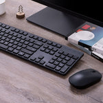 Conjunto Original Xiaomi Teclado + Rato Sem Fios 2.4GHz para Portátil, Computador de Secretária, Gen2
