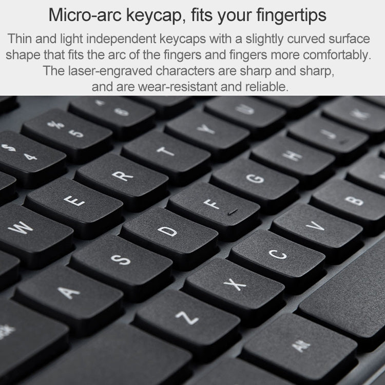 Conjunto Original Xiaomi Teclado + Rato Sem Fios 2.4GHz para Portátil, Computador de Secretária, Gen2