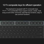 Conjunto Original Xiaomi Teclado + Rato Sem Fios 2.4GHz para Portátil, Computador de Secretária, Gen2