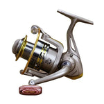 Carretel de Pesca Spinning com Rolamentos de Esferas em Metal Completo YUMOSHI, GS1000, GS2000, GS3000, GS4000, GS5000, GS6000, GS7000