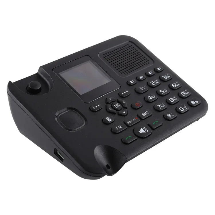 Telefone Empresarial GSM Sem Fios Fixos ZT9000 com Ecrã TFT de 2,4 polegadas, Quadri-banda: GSM 850/900/1800/1900Mhz