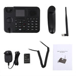 Telefone Empresarial GSM Sem Fios Fixos ZT9000 com Ecrã TFT de 2,4 polegadas, Quadri-banda: GSM 850/900/1800/1900Mhz